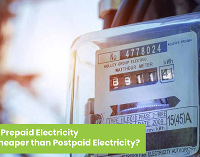 Prepaid or postpaid electricity comparison with cost-saving analysis